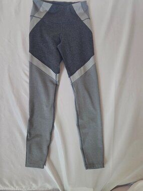Old Navy Active Go-Dry Colorblock Leggings | Size Medium